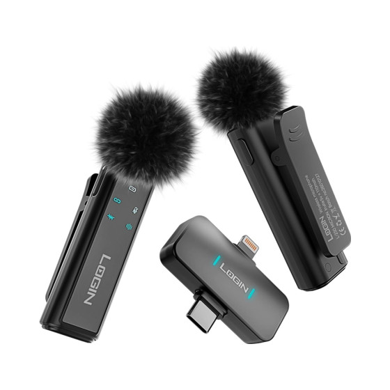 iShopping - Login Micron Wireless Vlogging Mic Black (L-250)