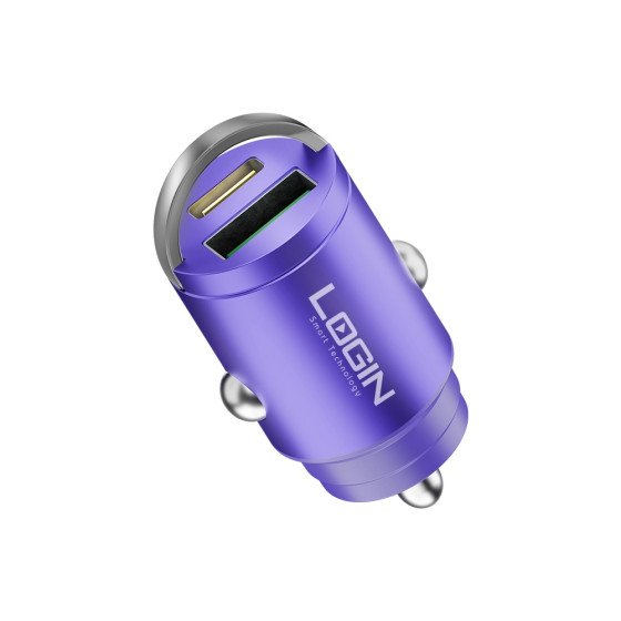 iShopping - Login VYNOX Car Charger Purple (L-602)