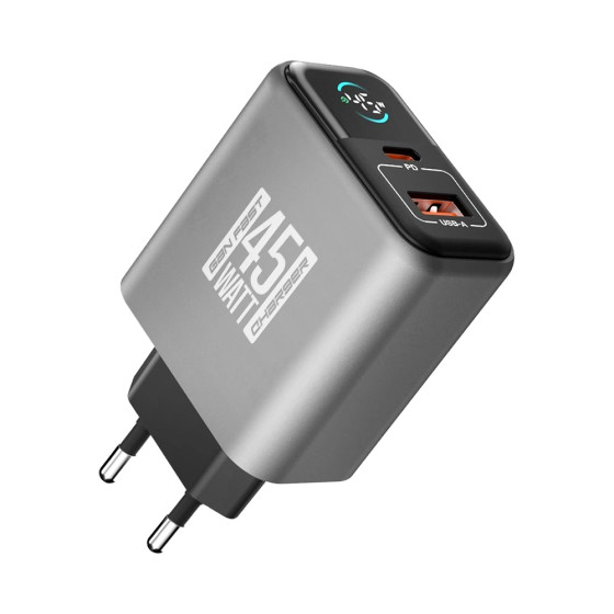 iShopping - Login Thunder Bolt Charger Grey (L-414)
