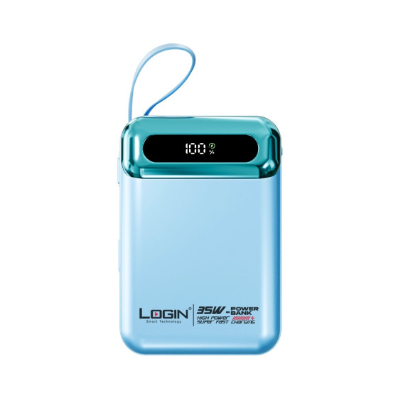 iShopping - Login Aera 20000 mAh Power Bank Sky Blue (L-713)