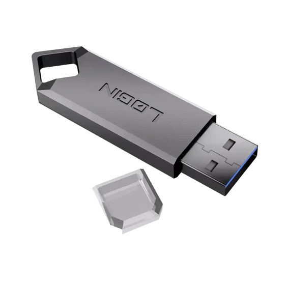 iShopping - Login 64GB USB Flash Drive Gray (L-U100)