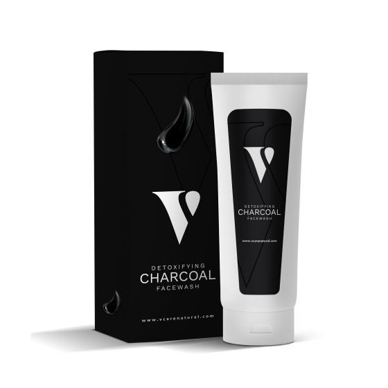 iShopping - Vcare Natural Charcoal Facewash & Scrub - 75ml