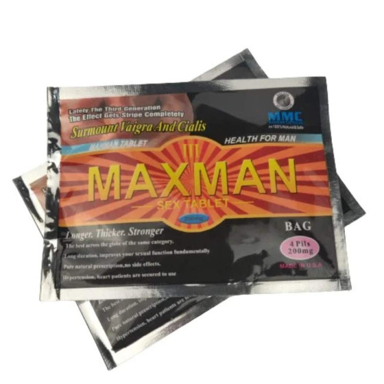 iShopping - Medicyy Maxman Sex Tablets Pouch