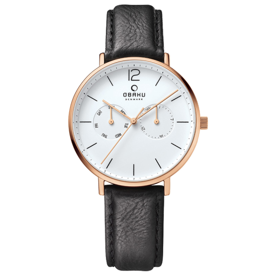 iShopping - Obaku Denmark Classic Watch For Men Black (V182GMVWRB)