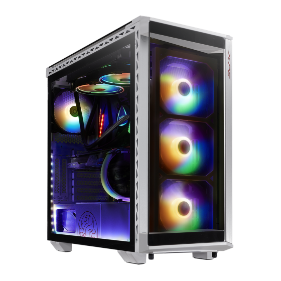 iShopping - Adata XPG Battlecruiser Super Mid Tower PC Case White