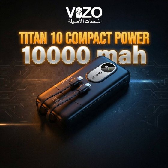 iShopping - Vizo Titan 10 10000mAh 22.5W Power Bank Black - (VPB-T10)