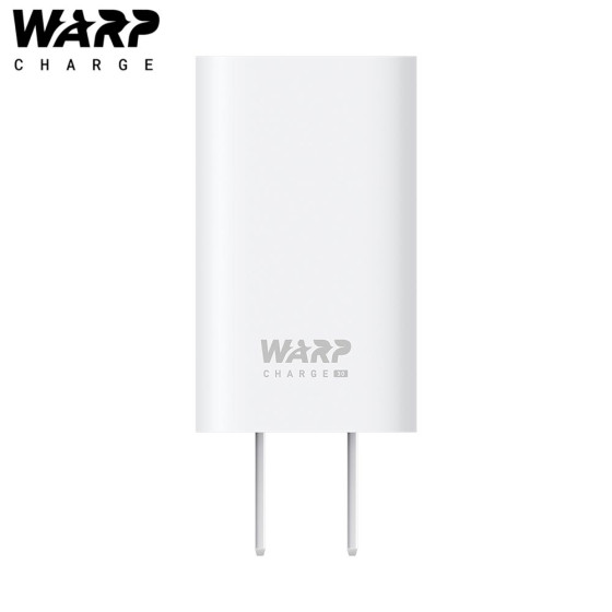 iShopping - One Plus Warp 30W Fast Charging Adapter White 