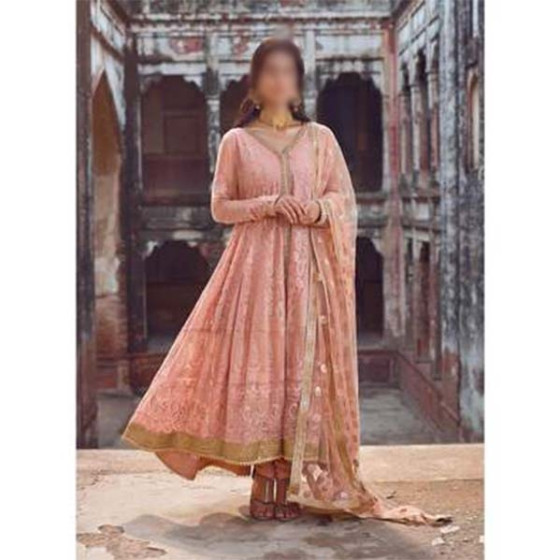 iShopping - Waqas inc Embroidered Unstitched 3 Piece (0001)