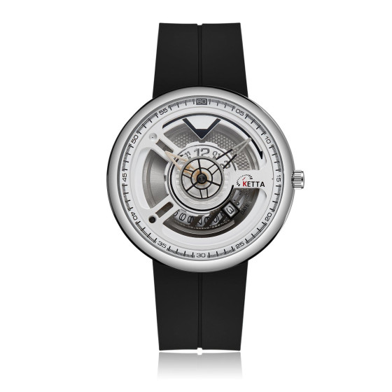 iShopping - Ketta Vertex X1 Emerald Skeleton Edition Watch For Men Black