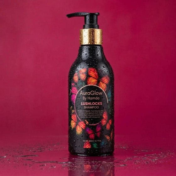 iShopping - AuraGlow by Hamda Lushlocks Restoring Shampoo (Sulphate Free)