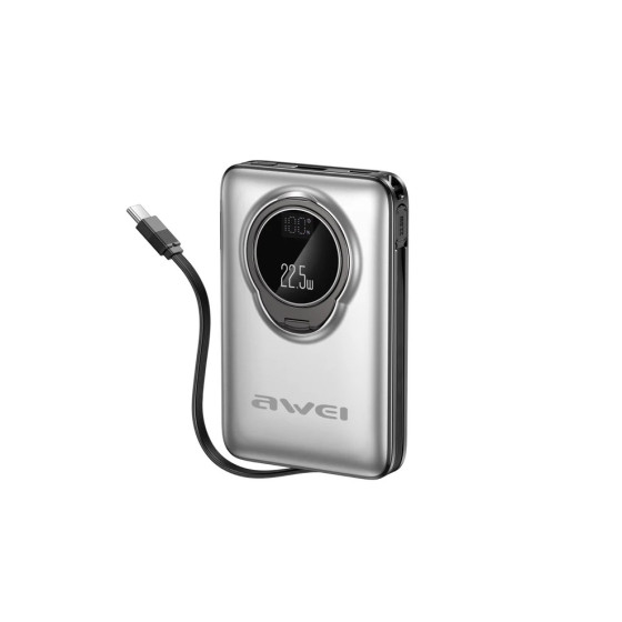 iShopping - AWEI H45A 10000mAh Power Bank - Silver