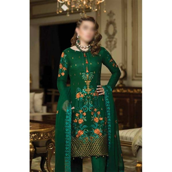 iShopping - WIM Embroidered Collection Unstitced 3 Piece (0004)