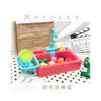 Flashmart Electric Kitchen Sink With Running Water Toy For Kids