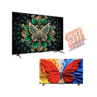TCL 98-Inch QD-Mini LED TV C6K with Free 32-Inch QLED Smart TV (32S51K) - Only for Karachi