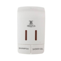 Aabis 2 in 1 Manual Soap Dispenser White