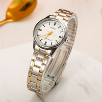 Casio Two-Tone Stainless Steel Watch For Women (LTP-V005SG-7A)