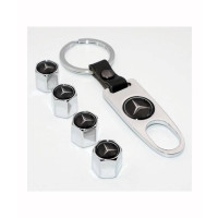 Muzamil Store Mercedes Logo Car Keychain