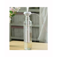 Muzamil Store Mini USB Air Humidifier Diamond Bottle Aroma Diffuser