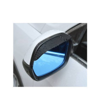 Muzamil Store Car Side Mirror Rain Visor Smoke Guard
