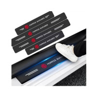 Muzamil Store Car Door Fiber Protection Stickers For MG - 4Pcs