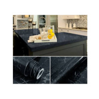 Muzamil Store Kitchen Wallpaper Marble Sheet (60x200cm)