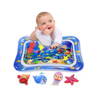 Muzamil Store Inflatable Water Play Mat For Infants