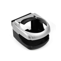 Muzamil store Universal Styling Cup Drink Holder For Cars - Silver