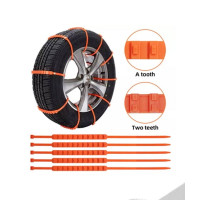Muzamil Store Tire Wheels Snow Chains Belt - 10 Pcs