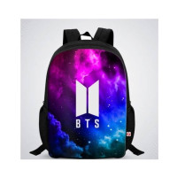 Traverse BTS Digital Printed Kids Bag - Black (T753S)