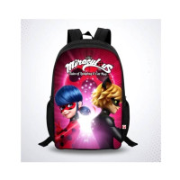 Traverse Miraculous Printed Kids School Backpack (T481KG)