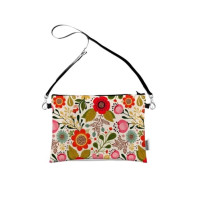 Traverse Floral Printed Shoulder Strap Women's Bag (T494)