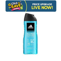 Adidas 3 In 1 Ice Dive Shower Gel - 400ml