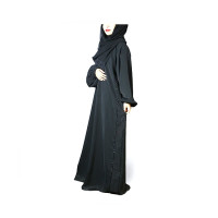 Al Haya Abaya For Women Moss Agate