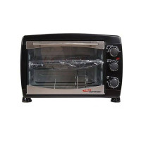Gaba National Electric Oven With Hot Plate 38Ltr Black (GNO-1538)