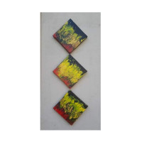 Artora Wall Decor Marbling Painting (Set of 3)