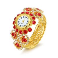 Karachi Shop Analog Women's Watch Gold/Red