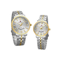 Naviforce Affinity Pair Watch For Couple Two Tone (NF-9238C-7)