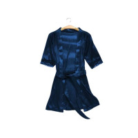 RGShop Silk Nighty - 3 Pcs -Blue