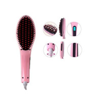 Ferozi Traders Electric Hair Straightener Brush (HQT-906)