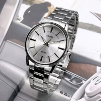 Casio Silver Classic Elegance Watch For Women (LTP-1303D-7A)