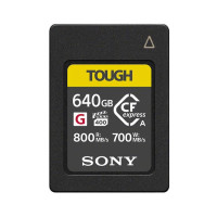 Sony 640GB CFexpress Type A TOUGH Memory Card (CEA-G640T)