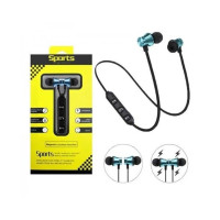 Dfashionebay Magnetic Wireless Bluetooth Sport Earphone Black