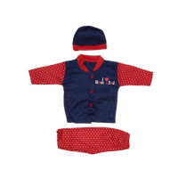 Komfy Printed Unisex Baby Dress (NBN056)
