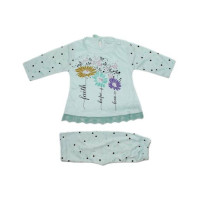 Komfy Printed Baby Dress (NBG060)
