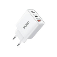 Yolo 20W Charger With USB to Type C Cable White (Y-201)
