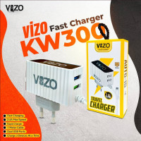 Vizo KW300 Fast Travel Charger - White