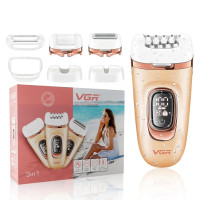 VGR Professional 3-IN-1 Lady Epilator (V-762)