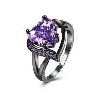 EvaEsh Zircon Ring Women Fashion Jewelry