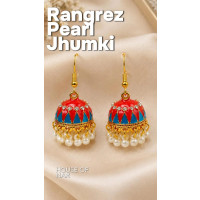 House Of Nar Rangrez Pearl Jhumki