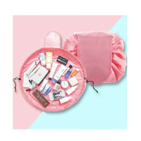 Easy Shop Waterproof Travel Cosmetic Bag Pink